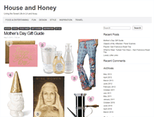 Tablet Screenshot of houseandhoney.com